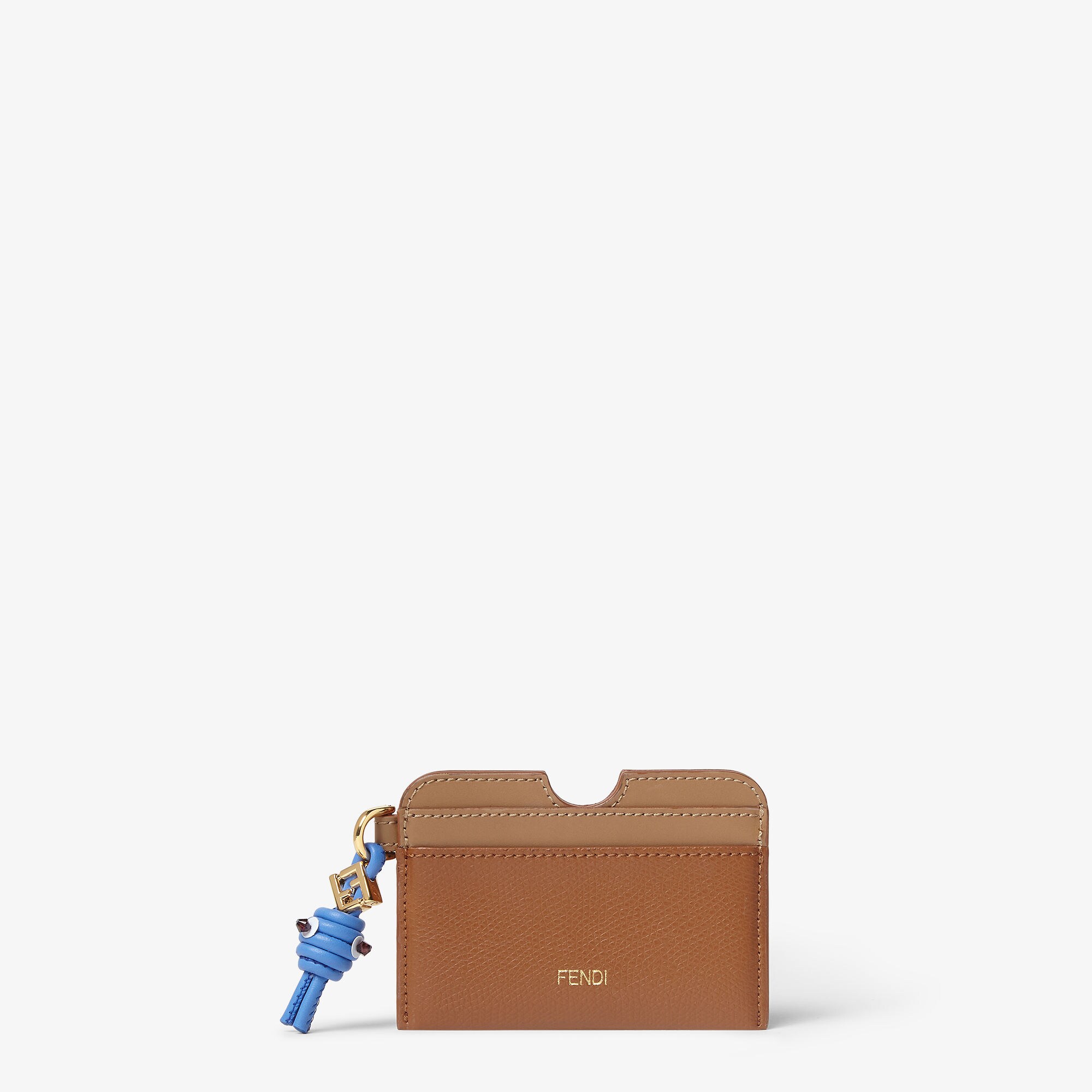 FFダイヤモンド カードケース - ブラウン | FENDI JP
