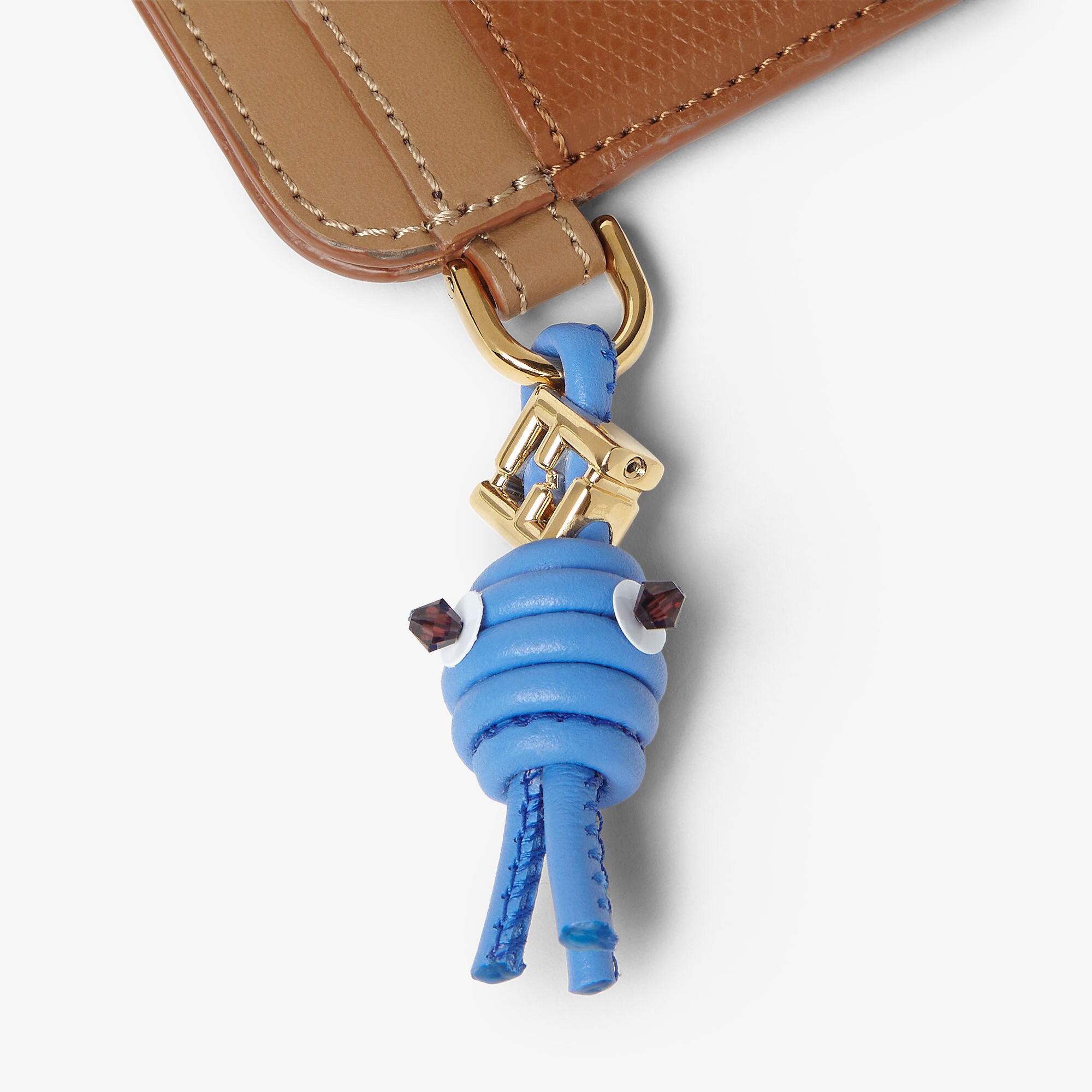 FFダイヤモンド カードケース - ブラウン | FENDI JP