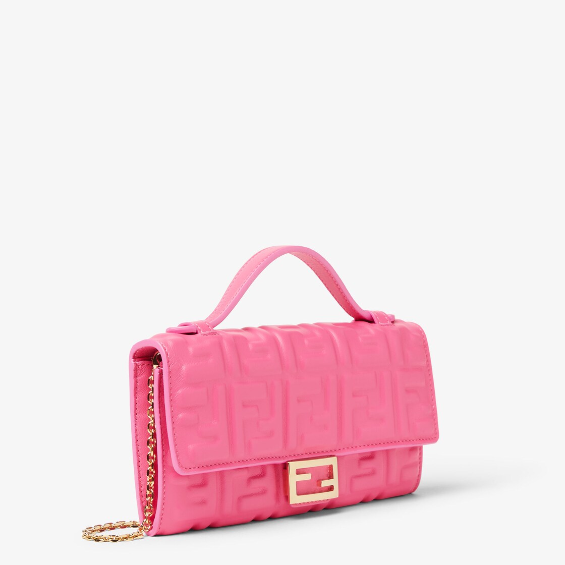 Baguette Continental Wallet With Chain