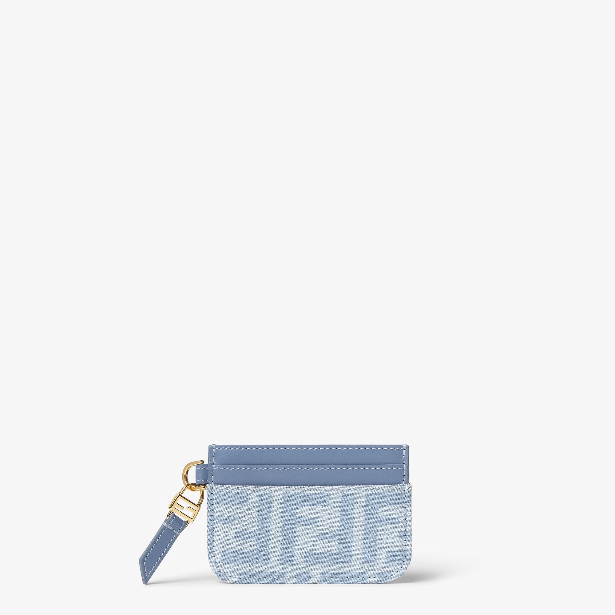 Baguette Card Case Denim Light blue | Fendi