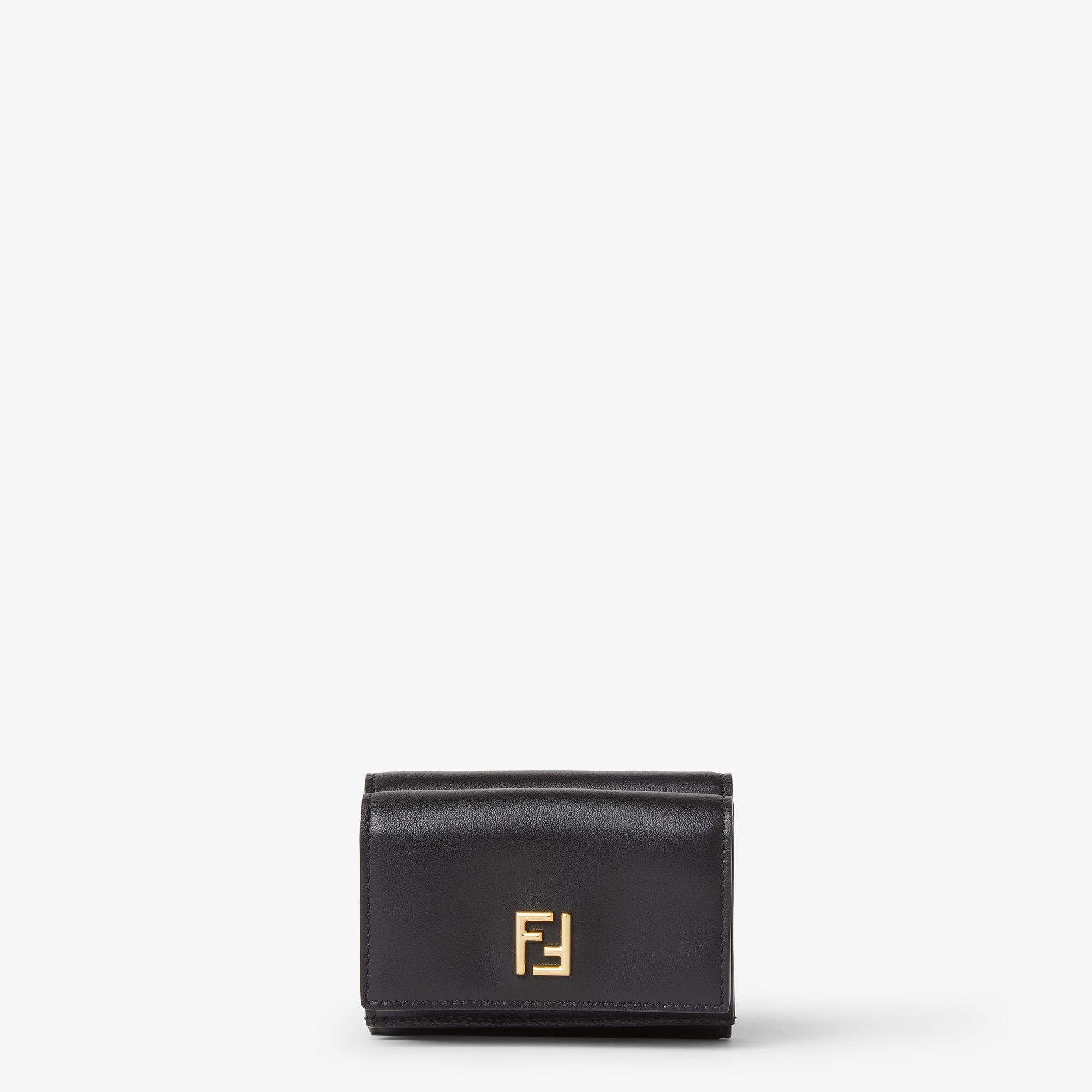 FF Mini Trifold - Black | FENDI US