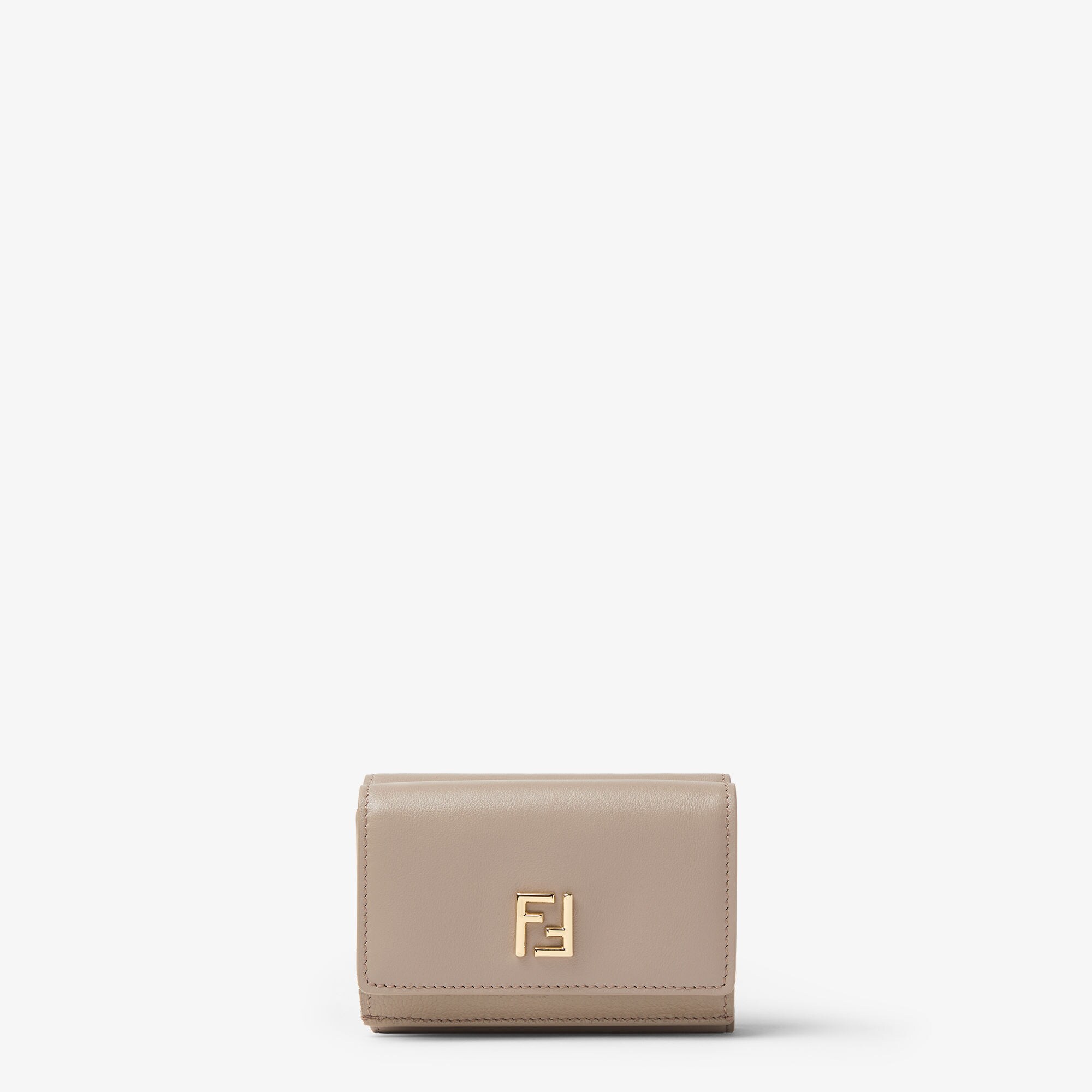 FENDI グレー 三つ折り財布 ミニ FF 三つ折り財布 - グレー | FENDI JP