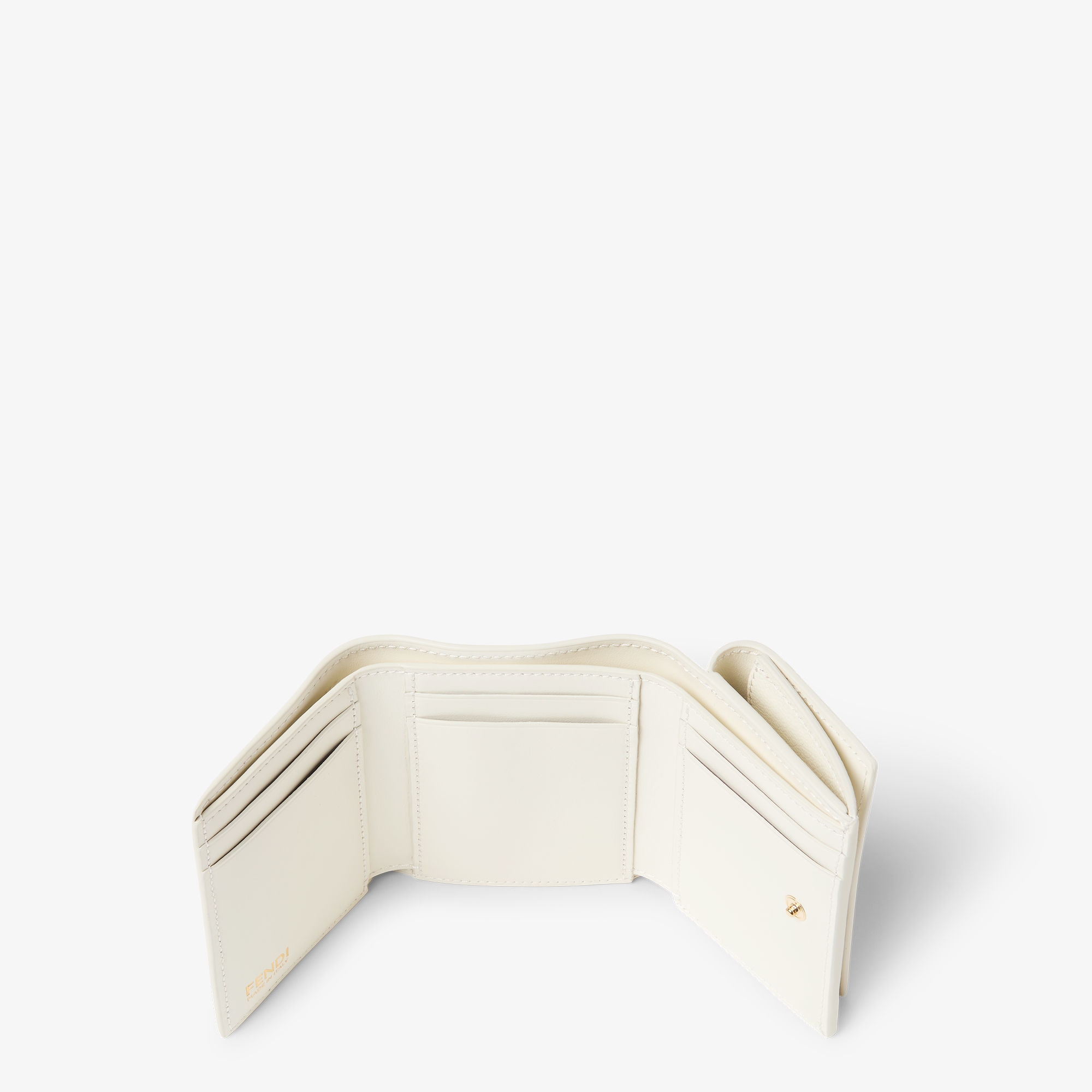 ミニ FF 三つ折り財布 - ベージュ | FENDI JP