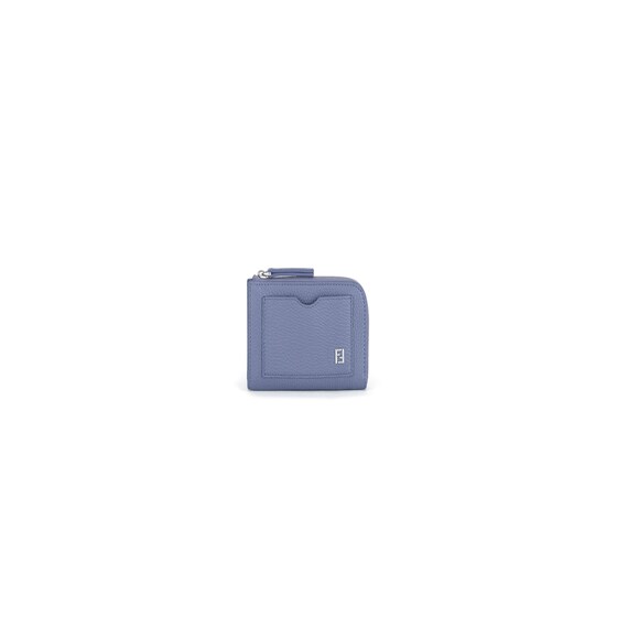 Fendi Ff Card Case Pouch In Light Blue