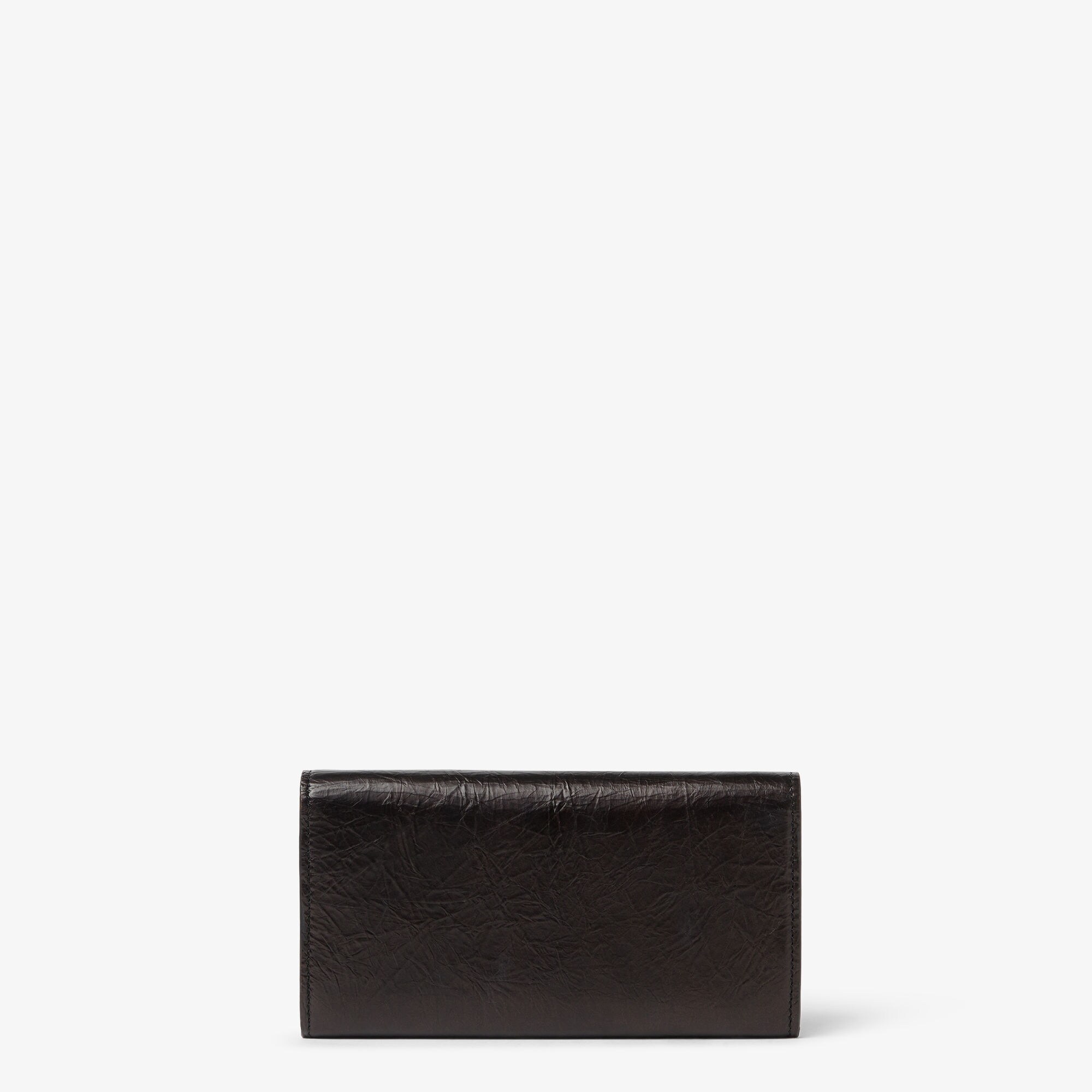 チューブ チェーン付き 長財布 - ブラック | FENDI JP