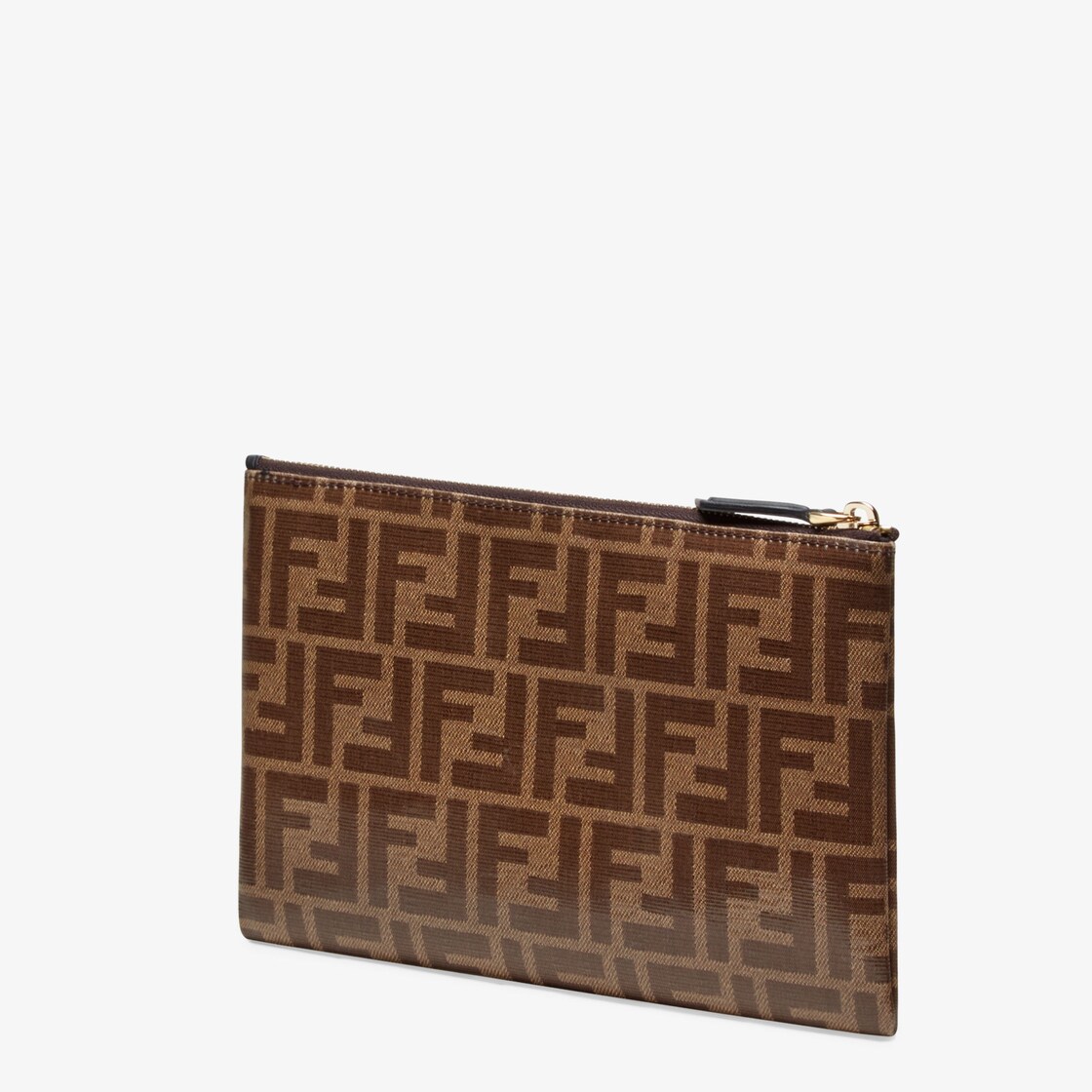 Shop FENDI 2023-24FW Medium flat pouch (8N0149AQ1PF1MB1) by