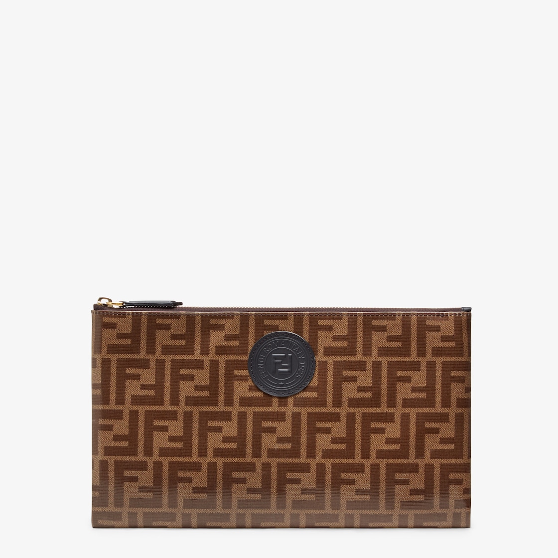 brown fendi pouch