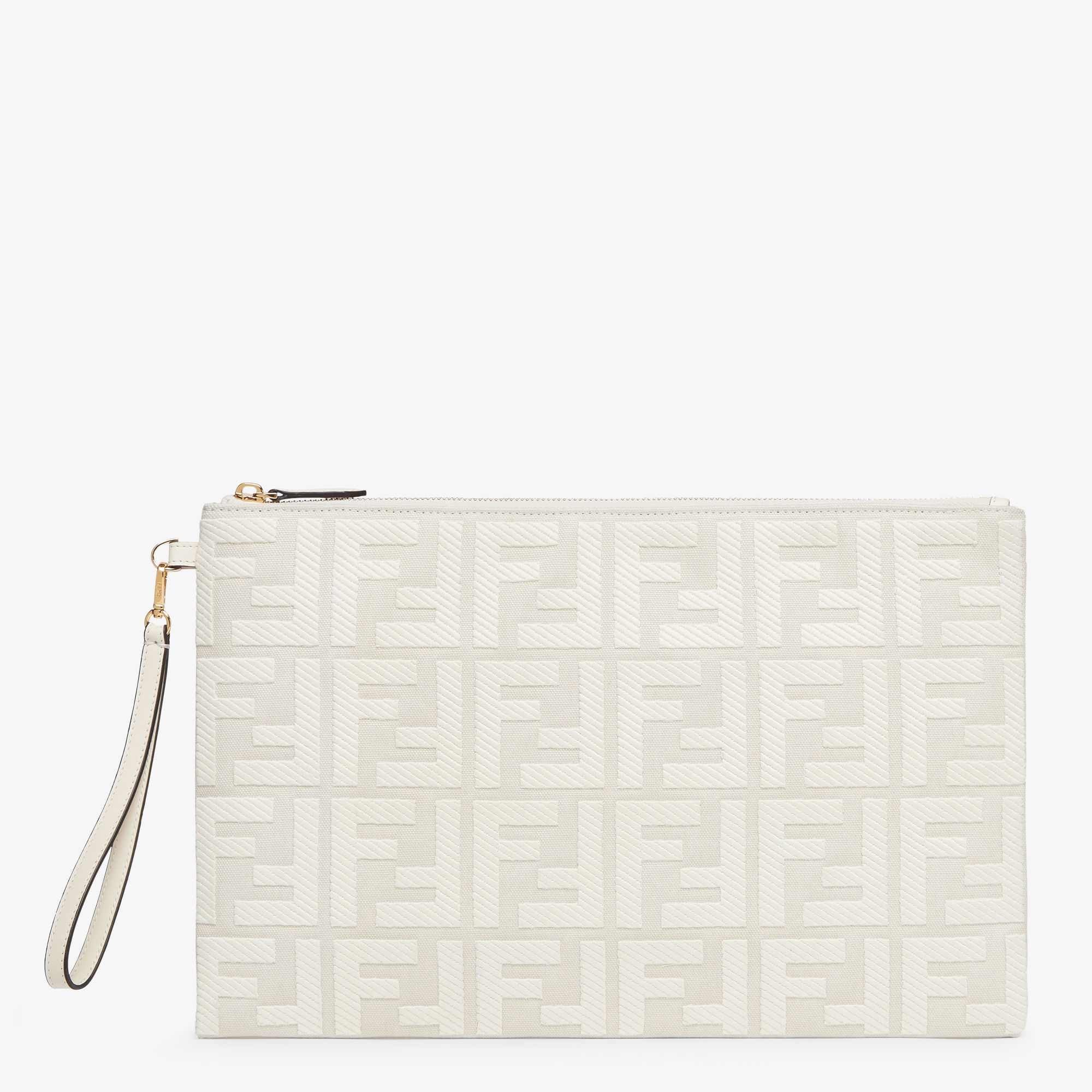 fendi canvas pouch