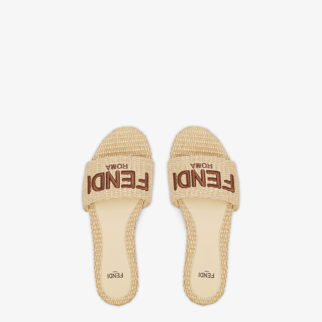 Fendi female slippers best sale