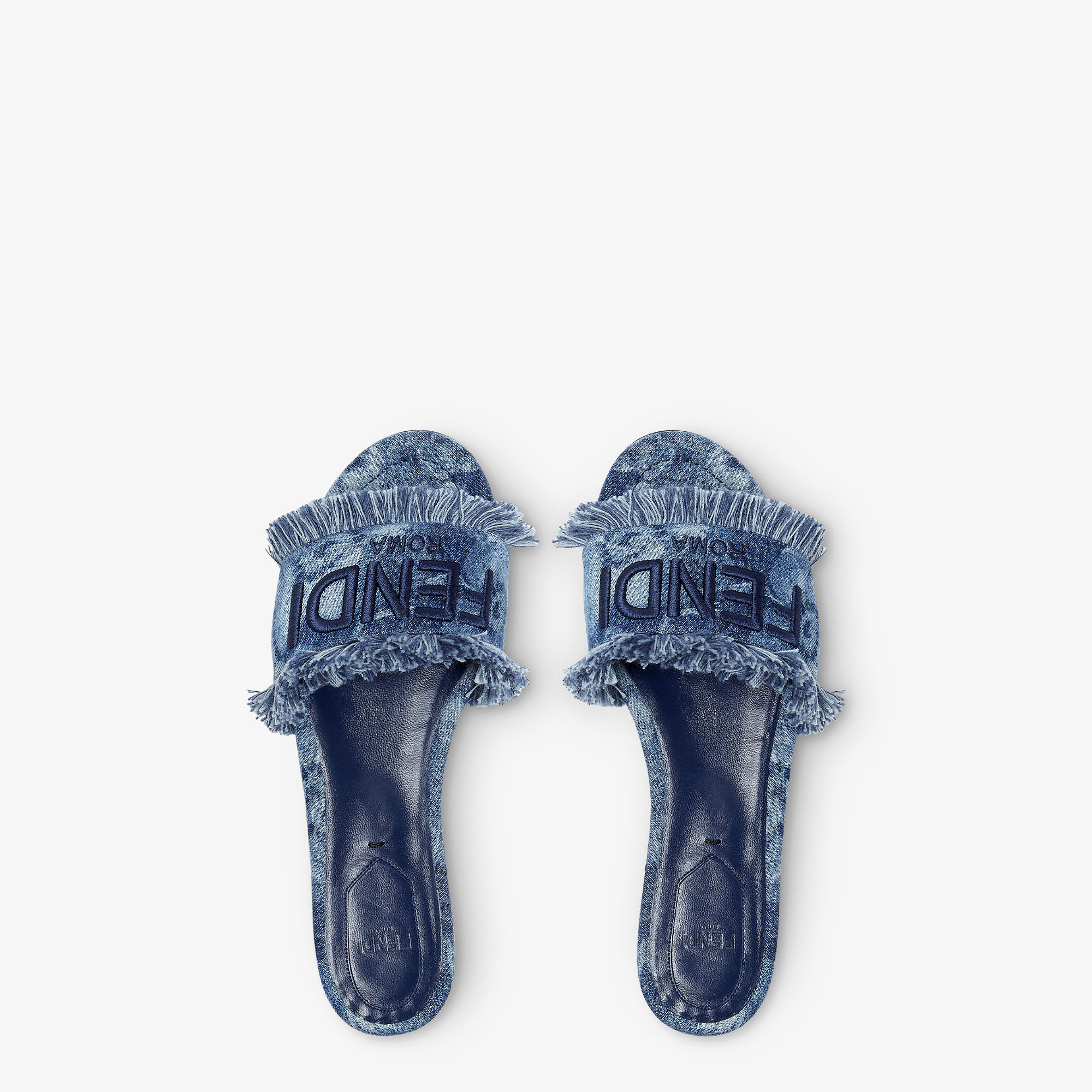 FENDI ♪ サンシャイン デニム サンダル 8R8092AU36 Fendi Sunshine Denim Blue | Fendi