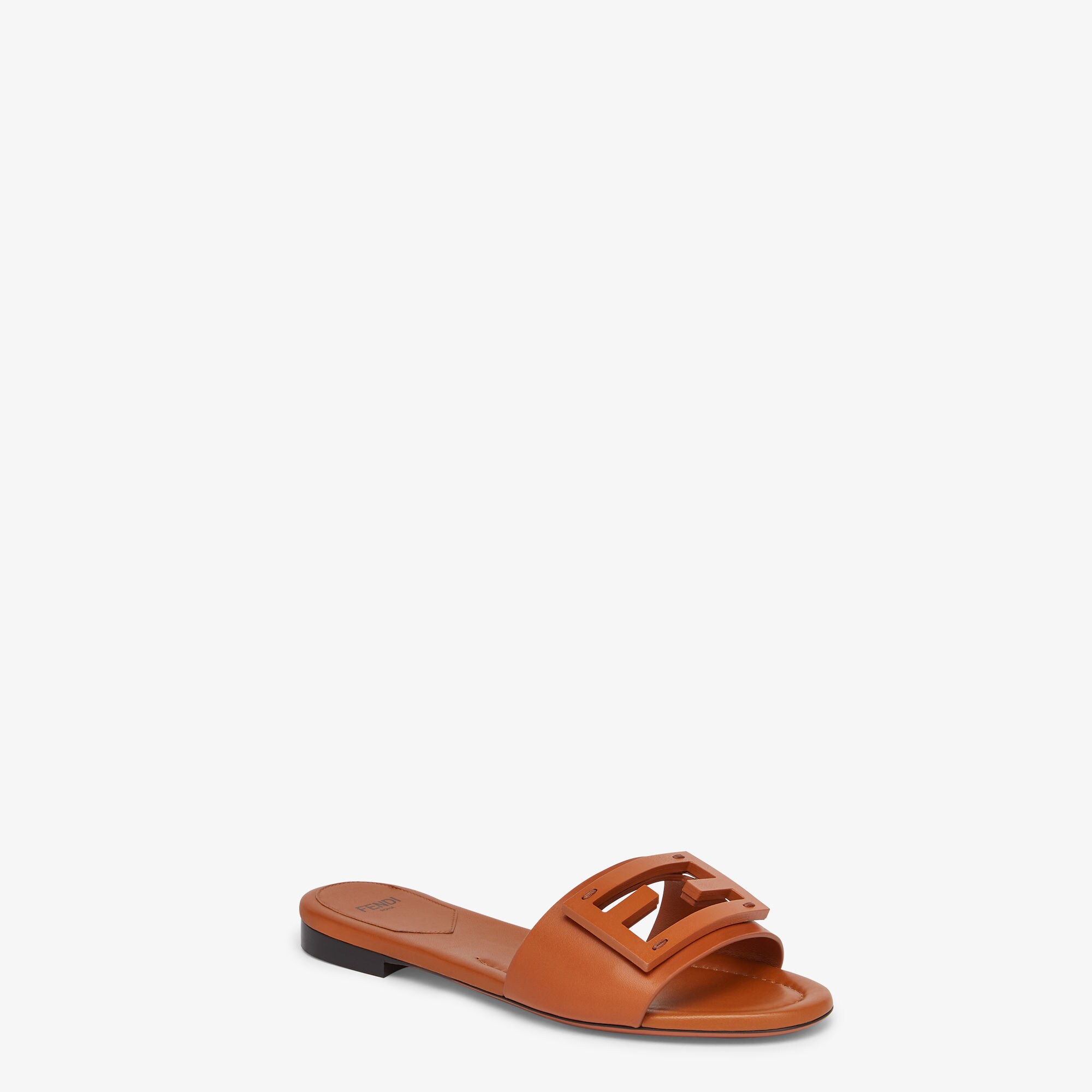 【FENDI】BAGUETTE SLIDE◆8R8136AE7T Baguette Leather Black | Fendi