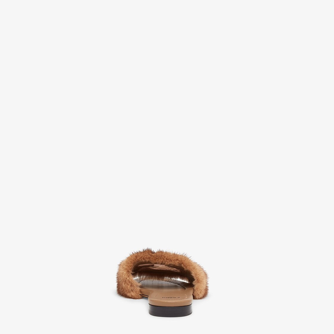 Baguette Brown mink slides Brown - Image 3/4