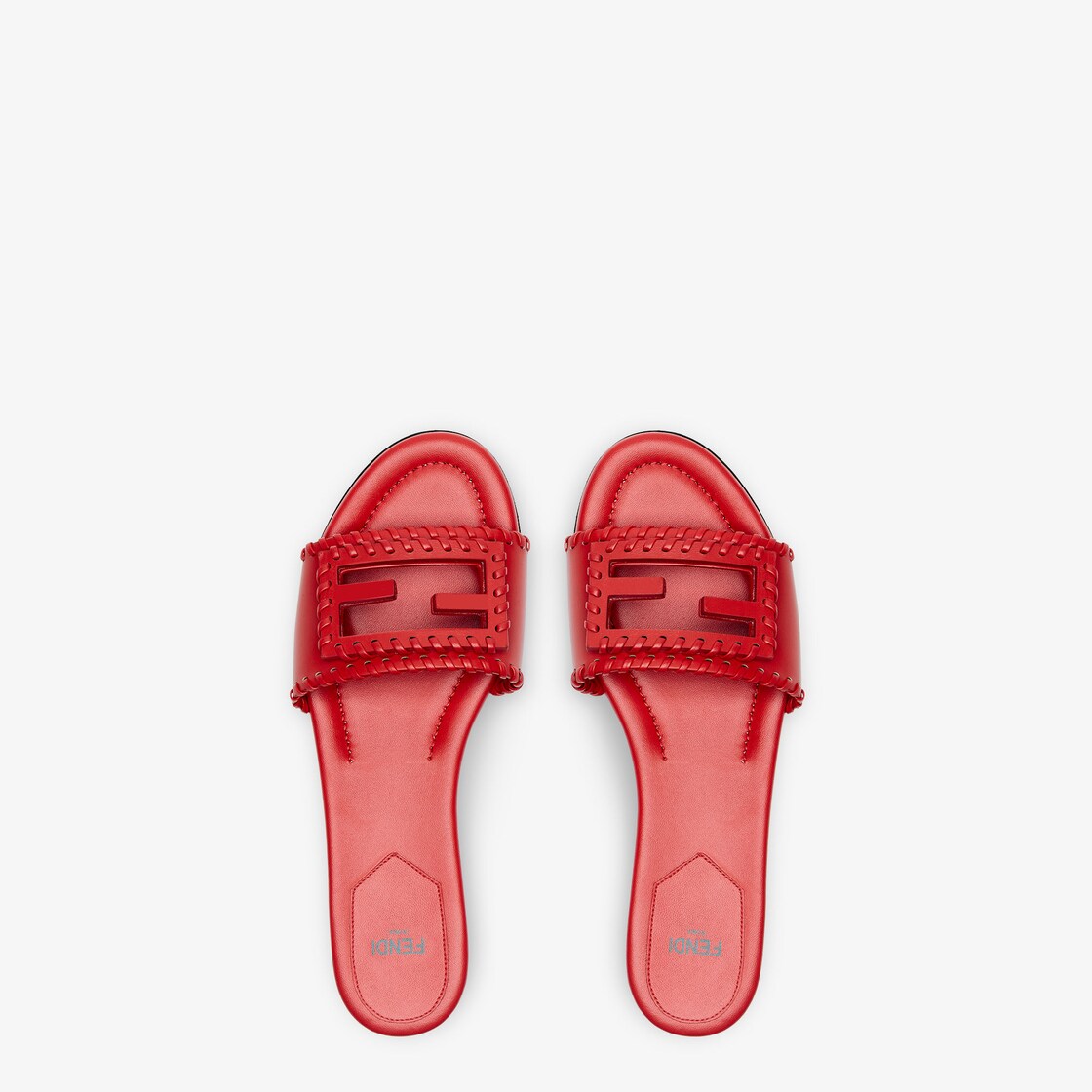 Fendi store shoes red