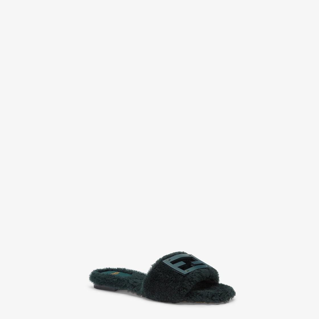 Fendi discount sheepskin slides