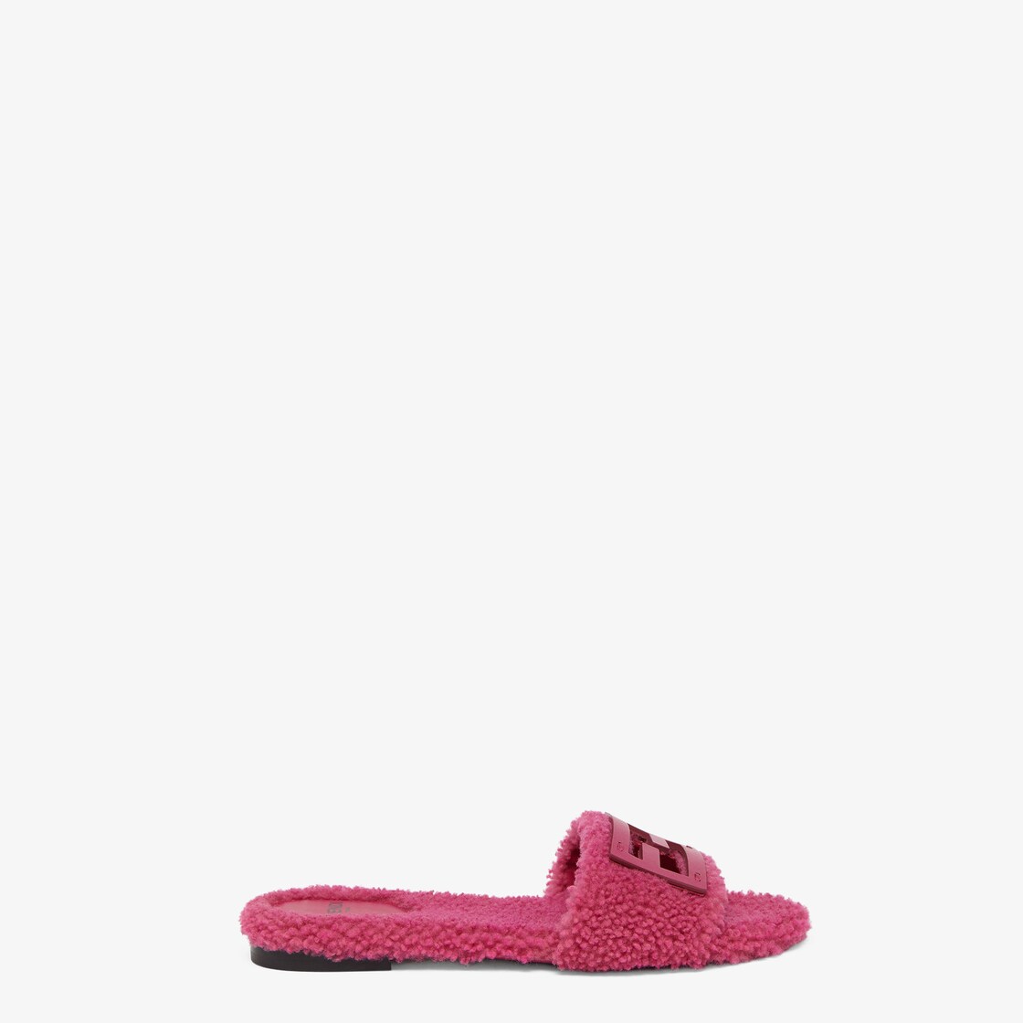 Women fendi cheap fur slides