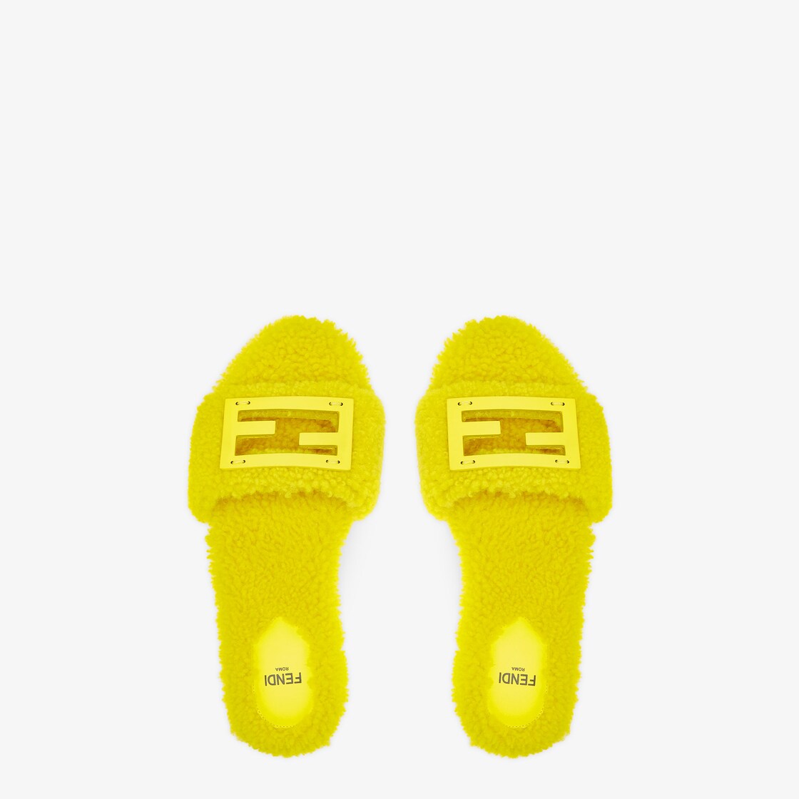 Fendi deals slides fur