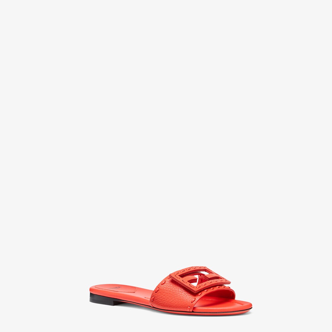 Baguette Cuoio Romano leather Red - Image 2/4