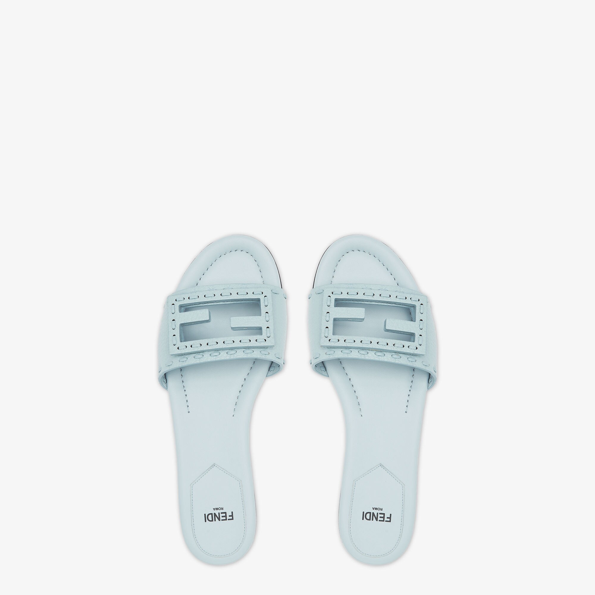 フェンディ 8R8136AQY2F1OVW レザーサンダル FENDI フェンディ サンダル BAGUETTE バゲット レザー スライド