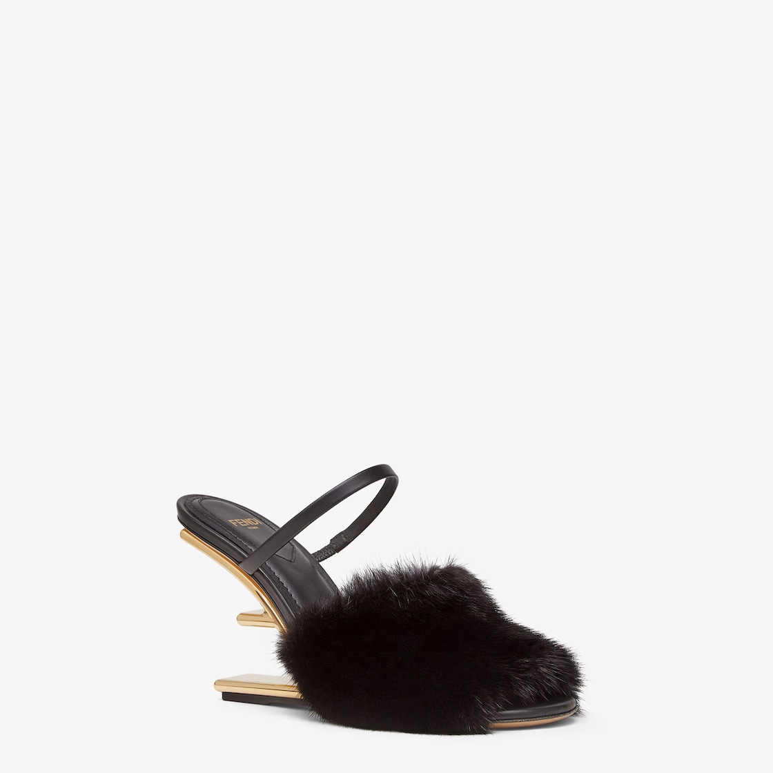 Fendi sales fur heels