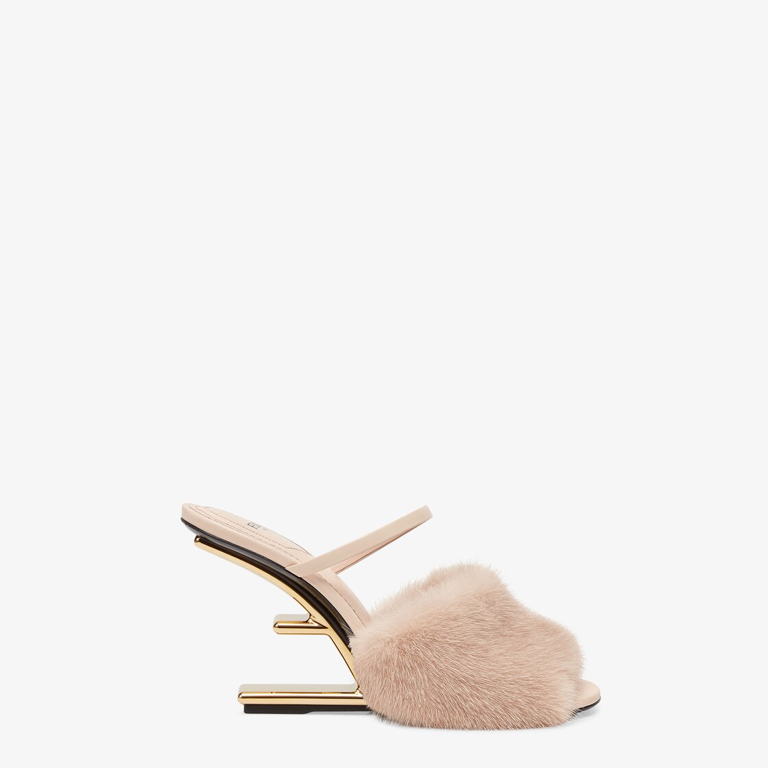 Fendi heels sales with fur