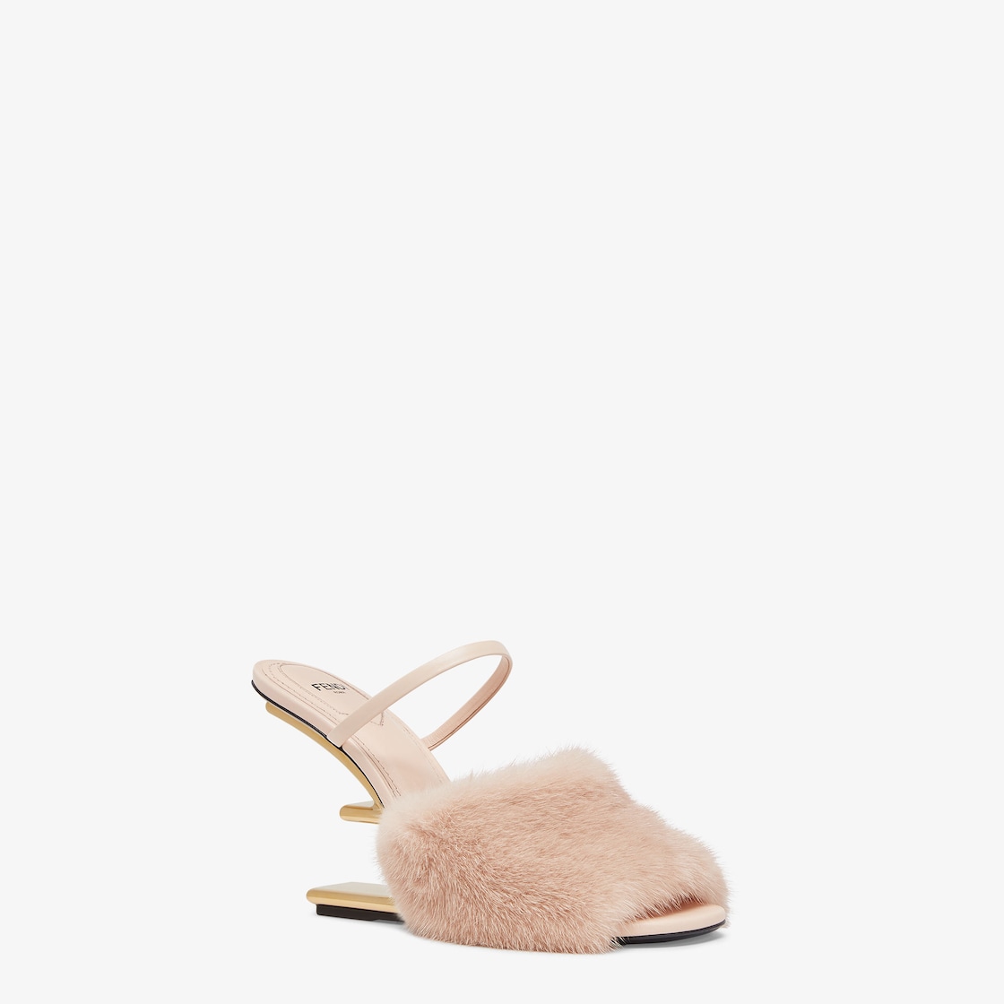 Fendi discount mink sandals