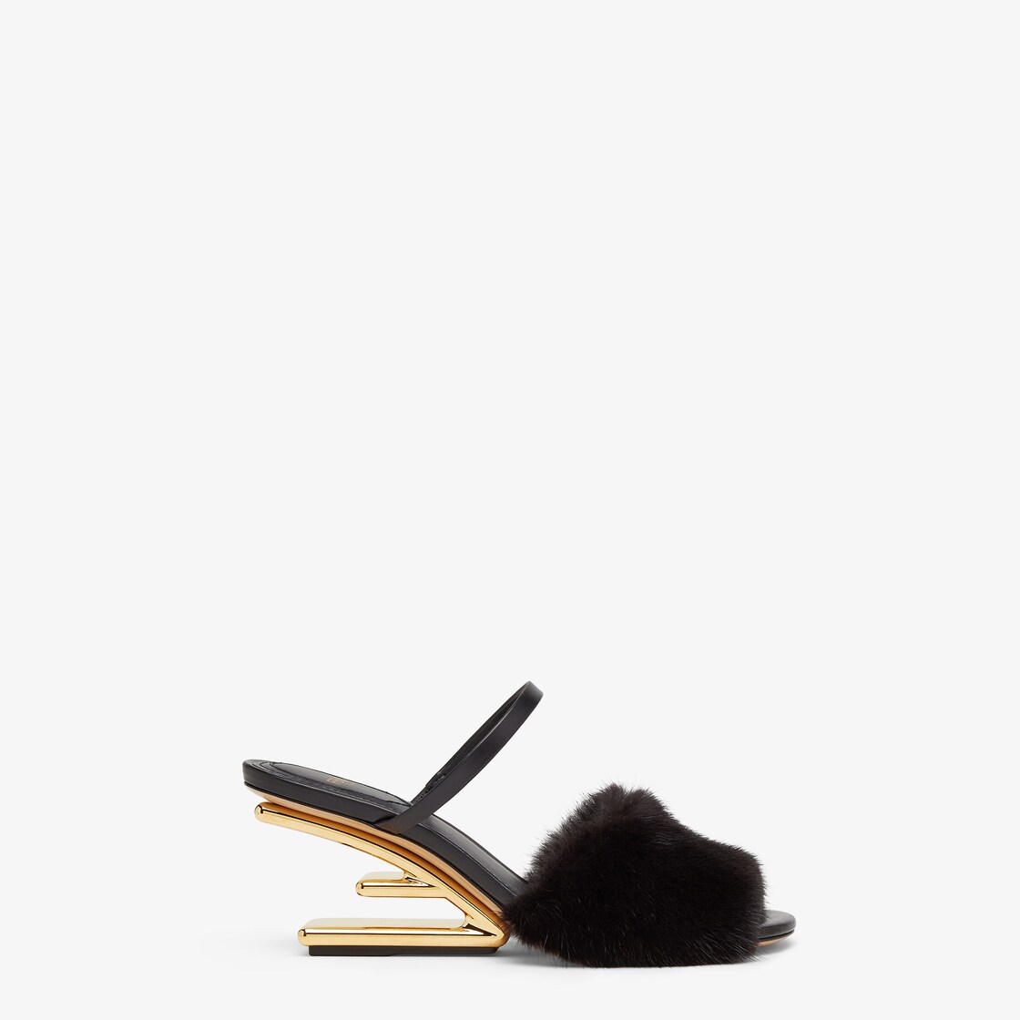 Fendi sale fur pumps