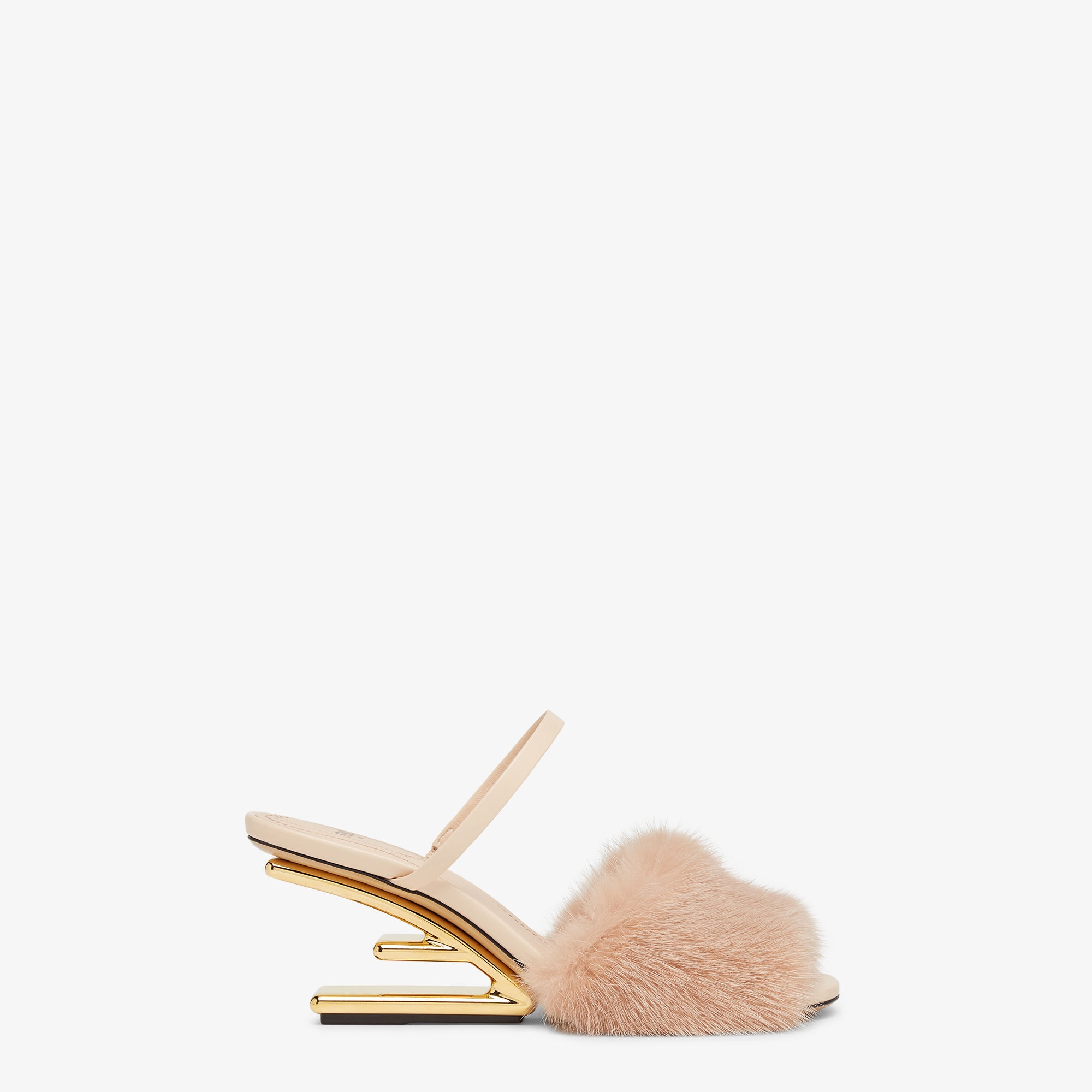 furry fendi shoes