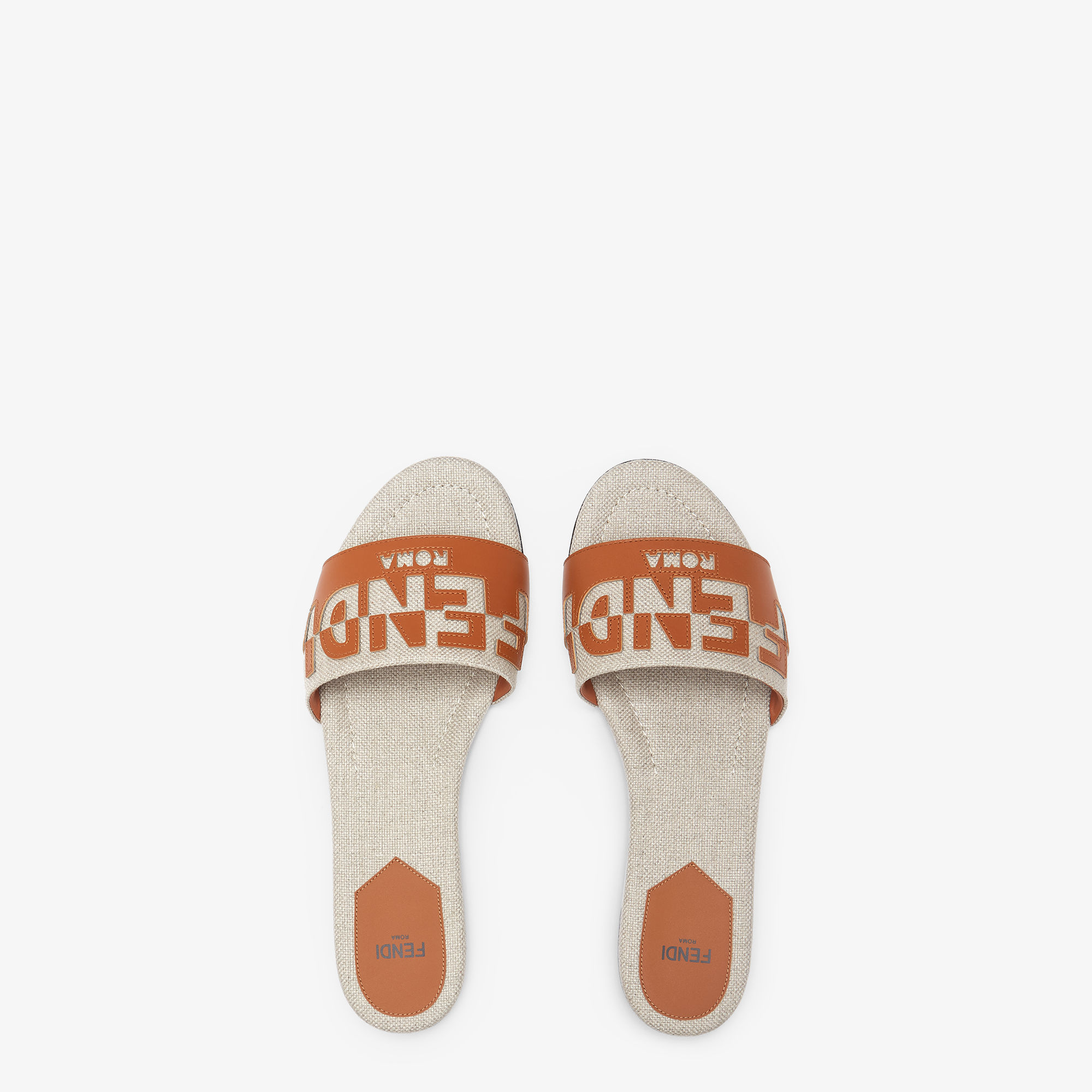 fendi roma women's slides
