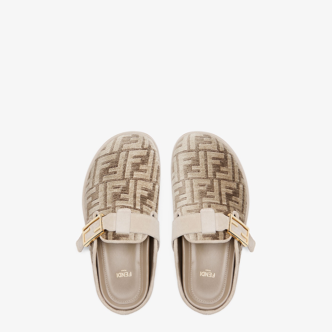 Fendi store sabot sandals