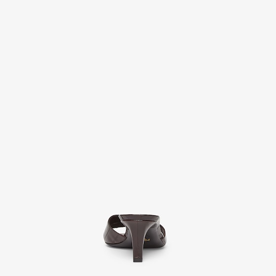 Fendi Slip-on sandals with square toes and two wrap-around bands | Thumbnail 3