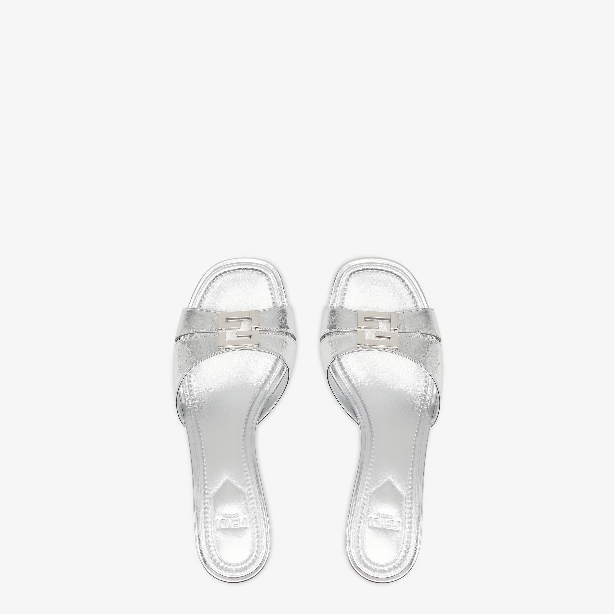 Fendi FFold Leather Silver | Fendi Fendi FFold Leather Silver | Fendi