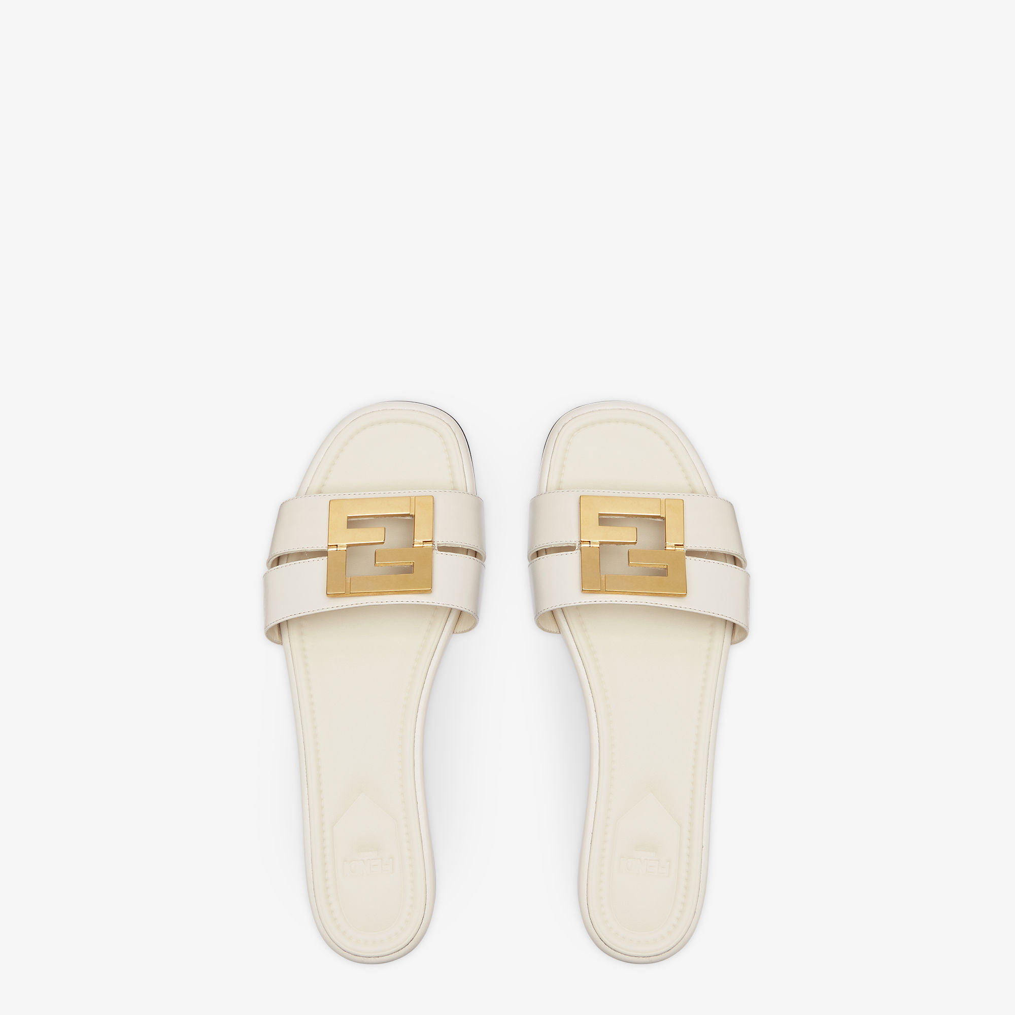 Fendi FFold Leather White | Fendi