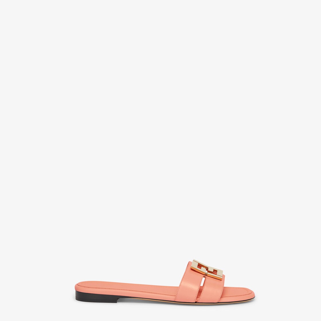 Fendi leather sandals online