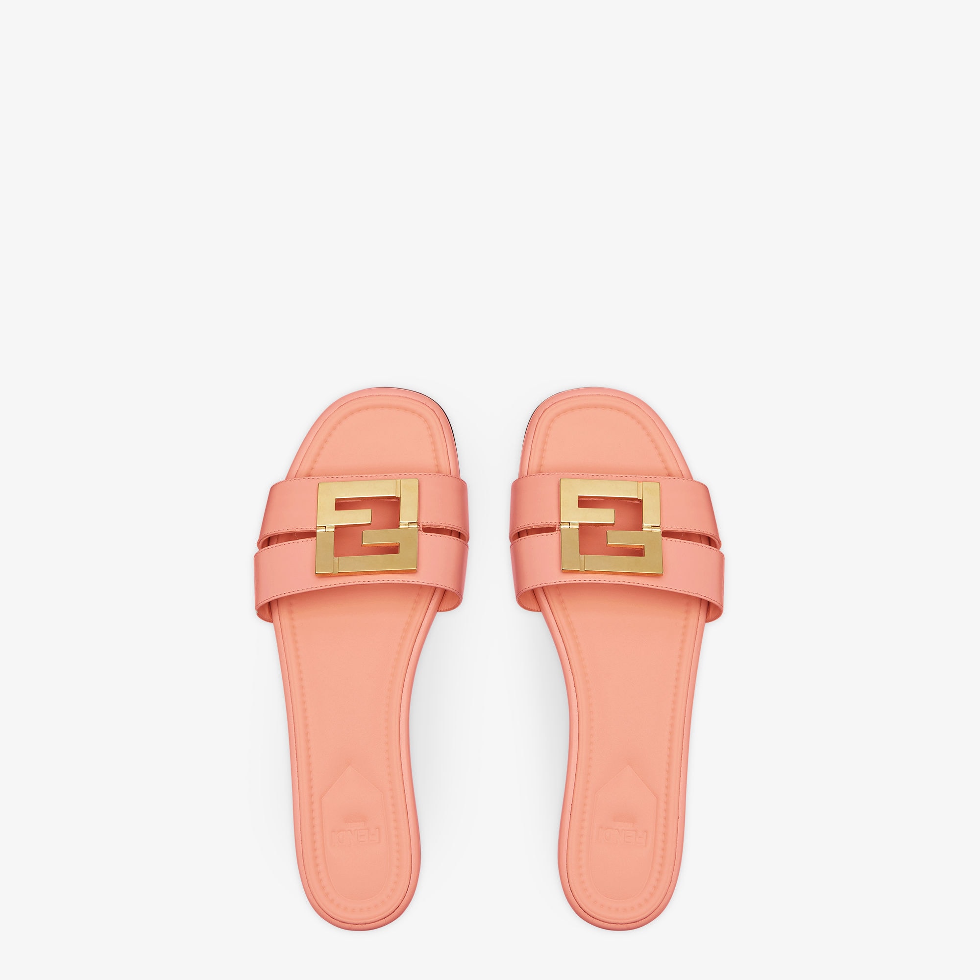 Fendi pink slides on sale