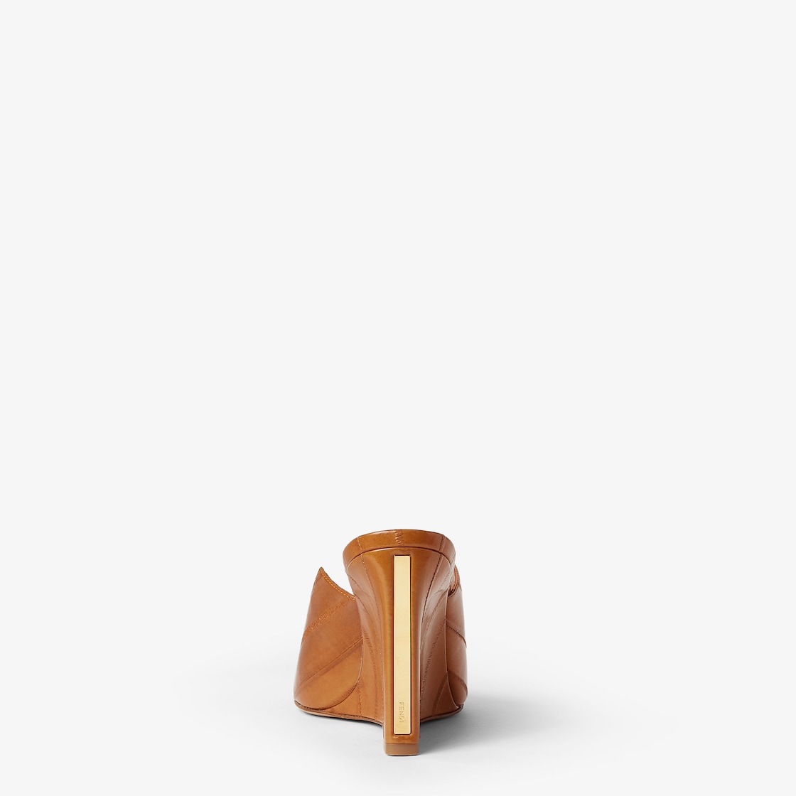 Fendi Arco Beige hagfish leather sandals Beige - Image 3/4