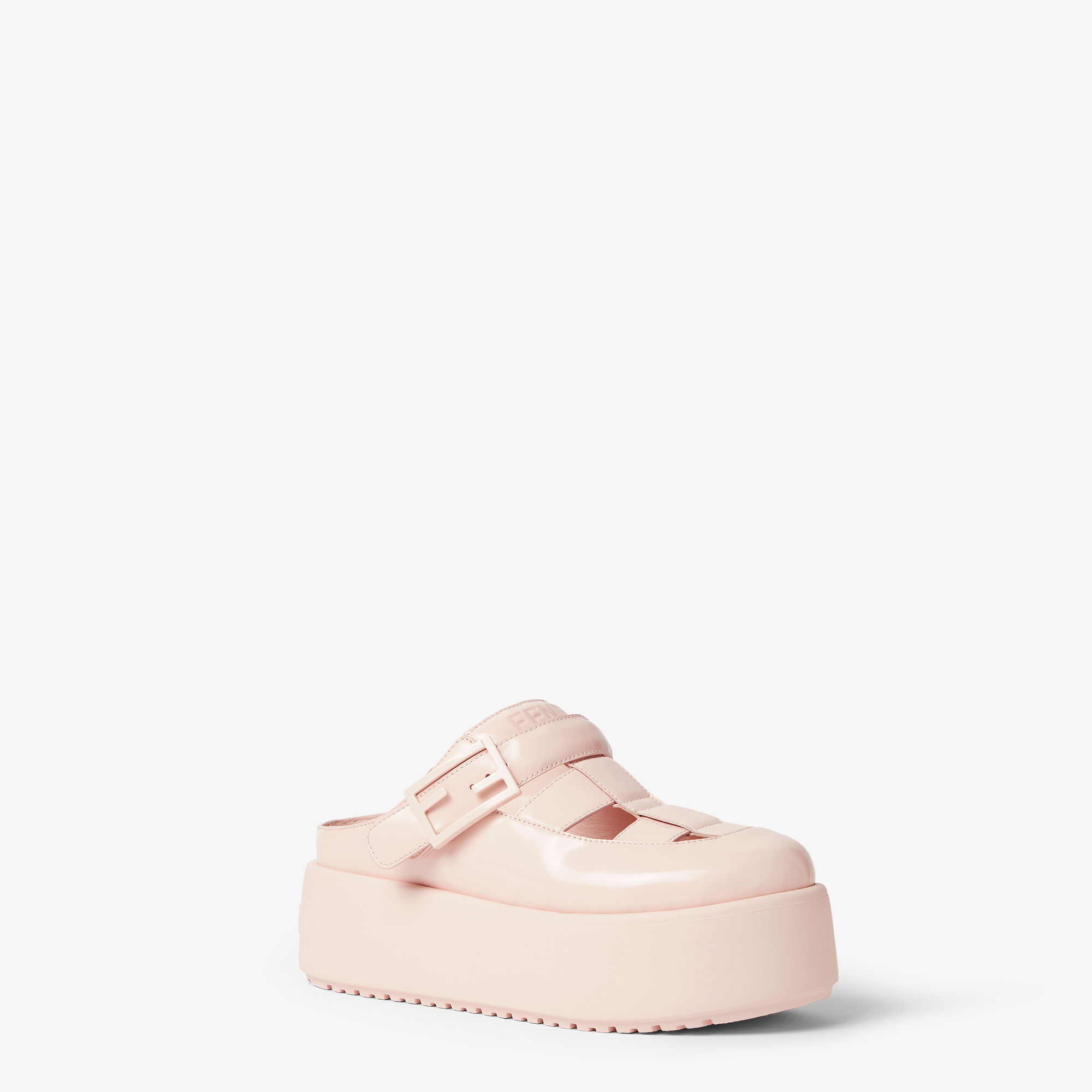 Fendi Sabots with rounded toe and platform sole | Thumbnail 3