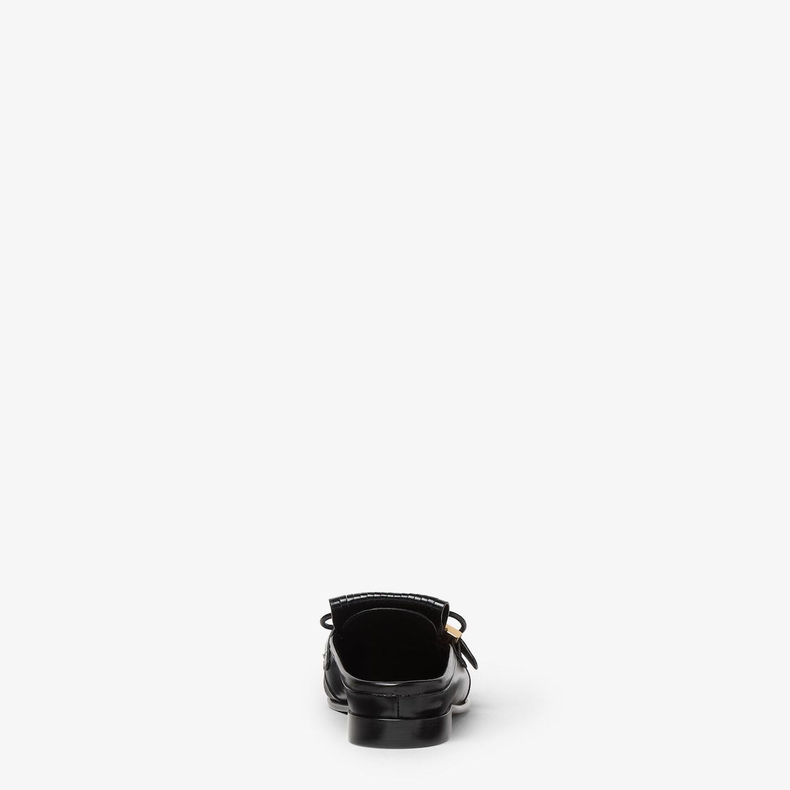 Baguette Black leather sabots Black - Image 3/4