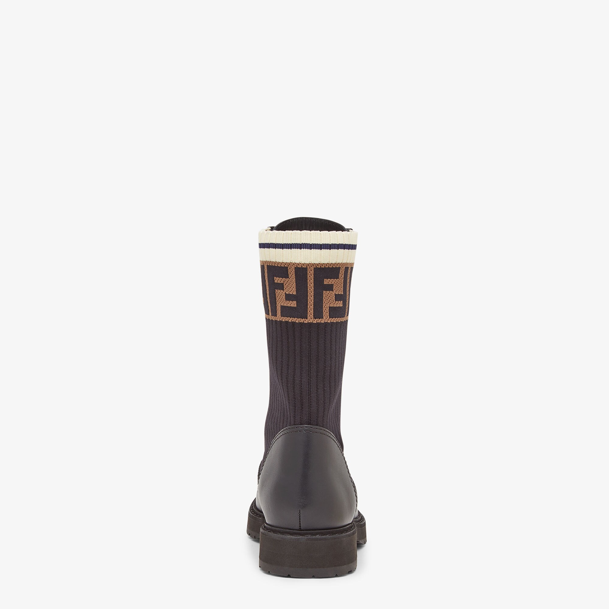 美品】 FENDI バイカーブーツFFロゴ