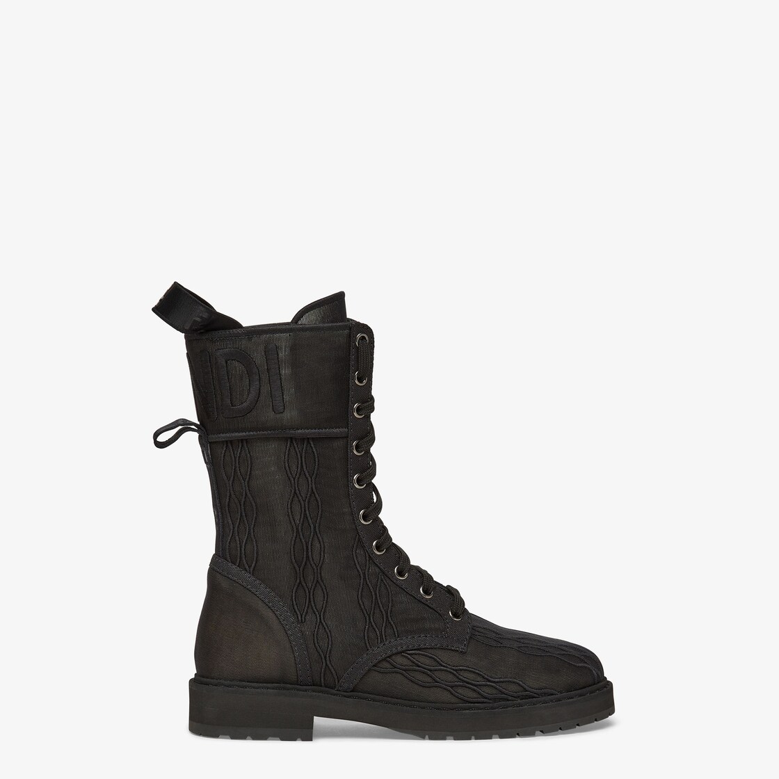 Fendi signature discount biker boots