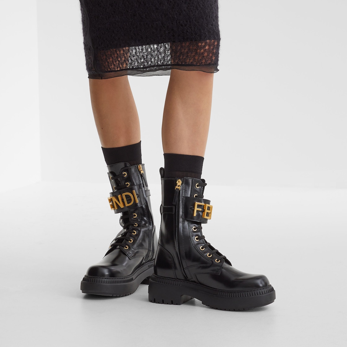 Fendi 2024 motorcycle boots