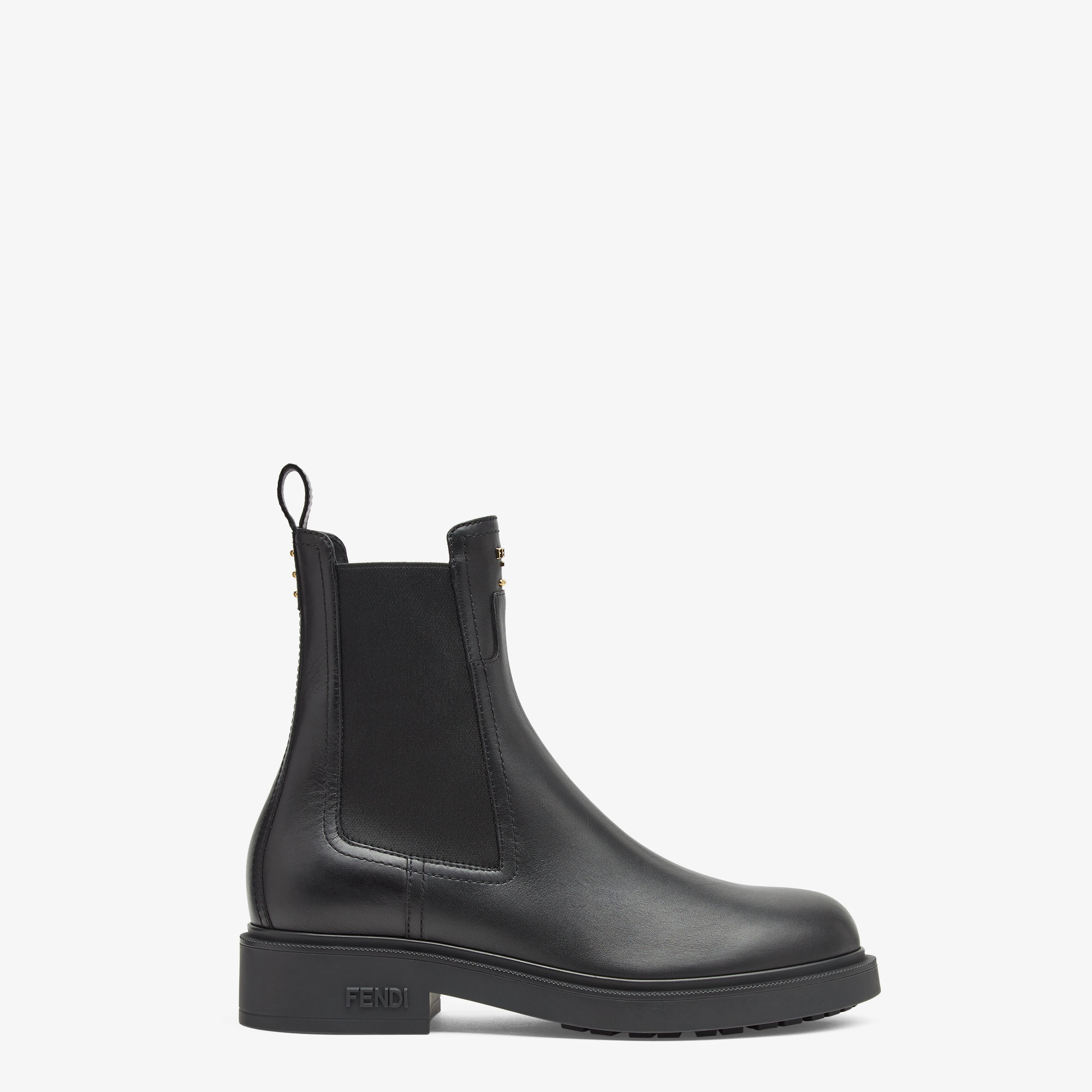 ブーツその他 FENDI BOOTS (8T8567NA7 F0QA1) Fendi - Domino leather ankle boots black - The Corner