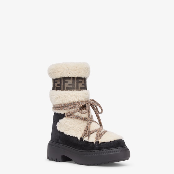 Fendi Round-toe après-ski boots | Thumbnail 2