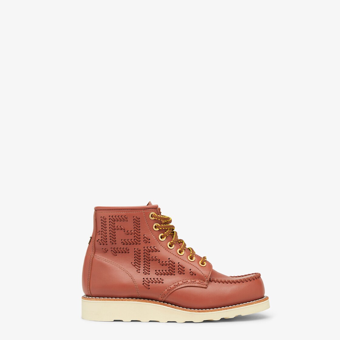 Fendi & Red Wing Sienna leather booties Brown - Image 1/6