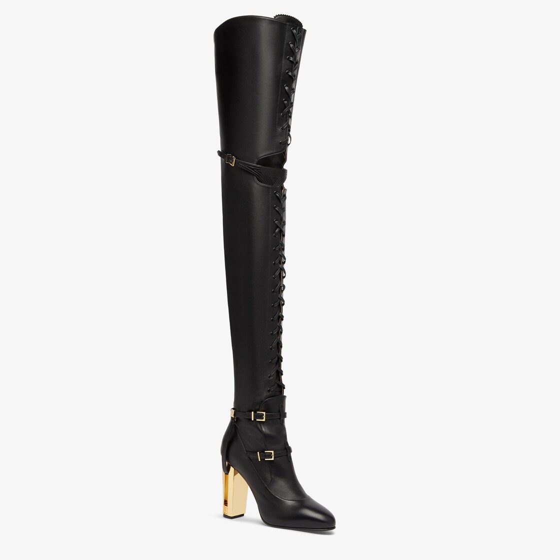 Knee high sales fendi boots