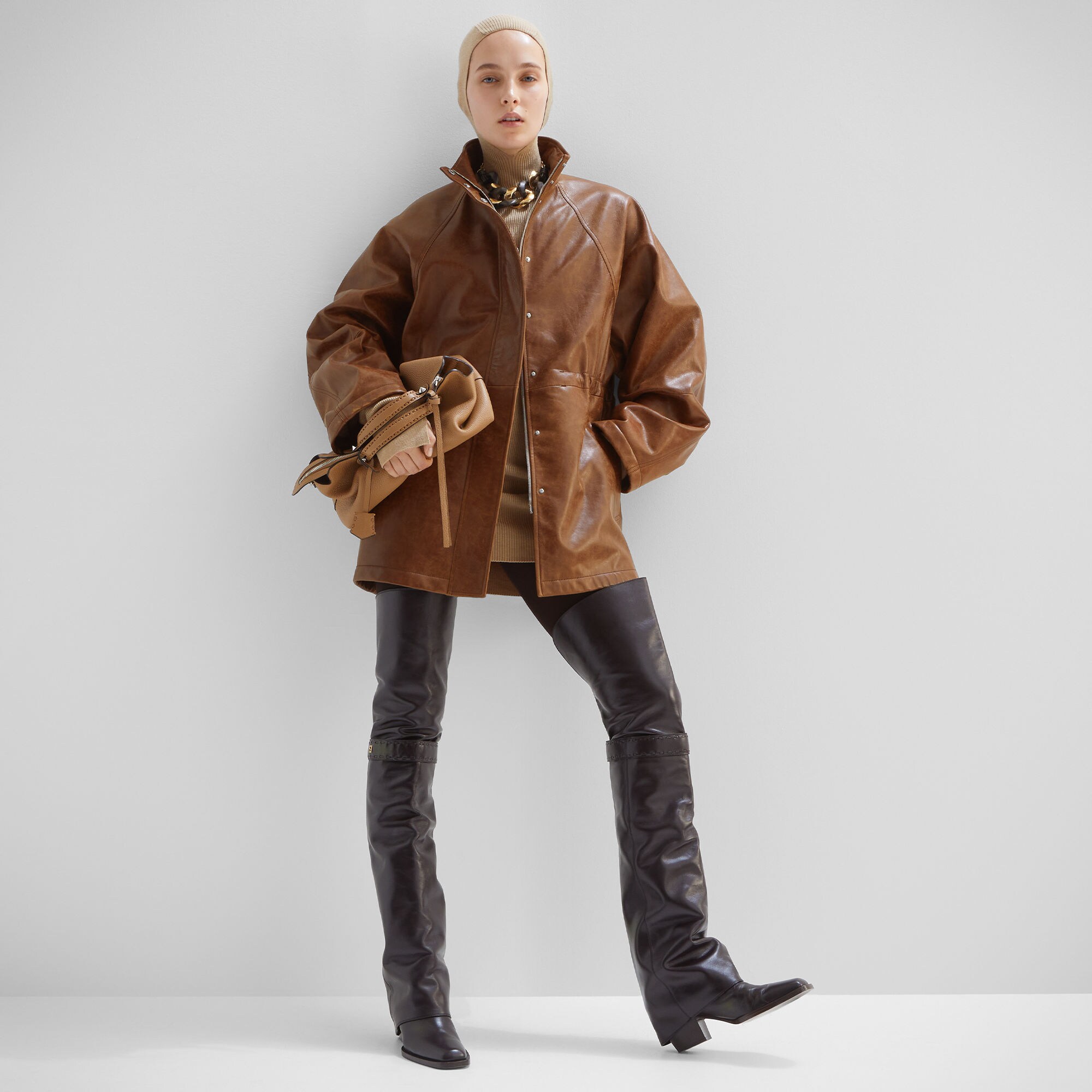 Fendi boots over the knee online