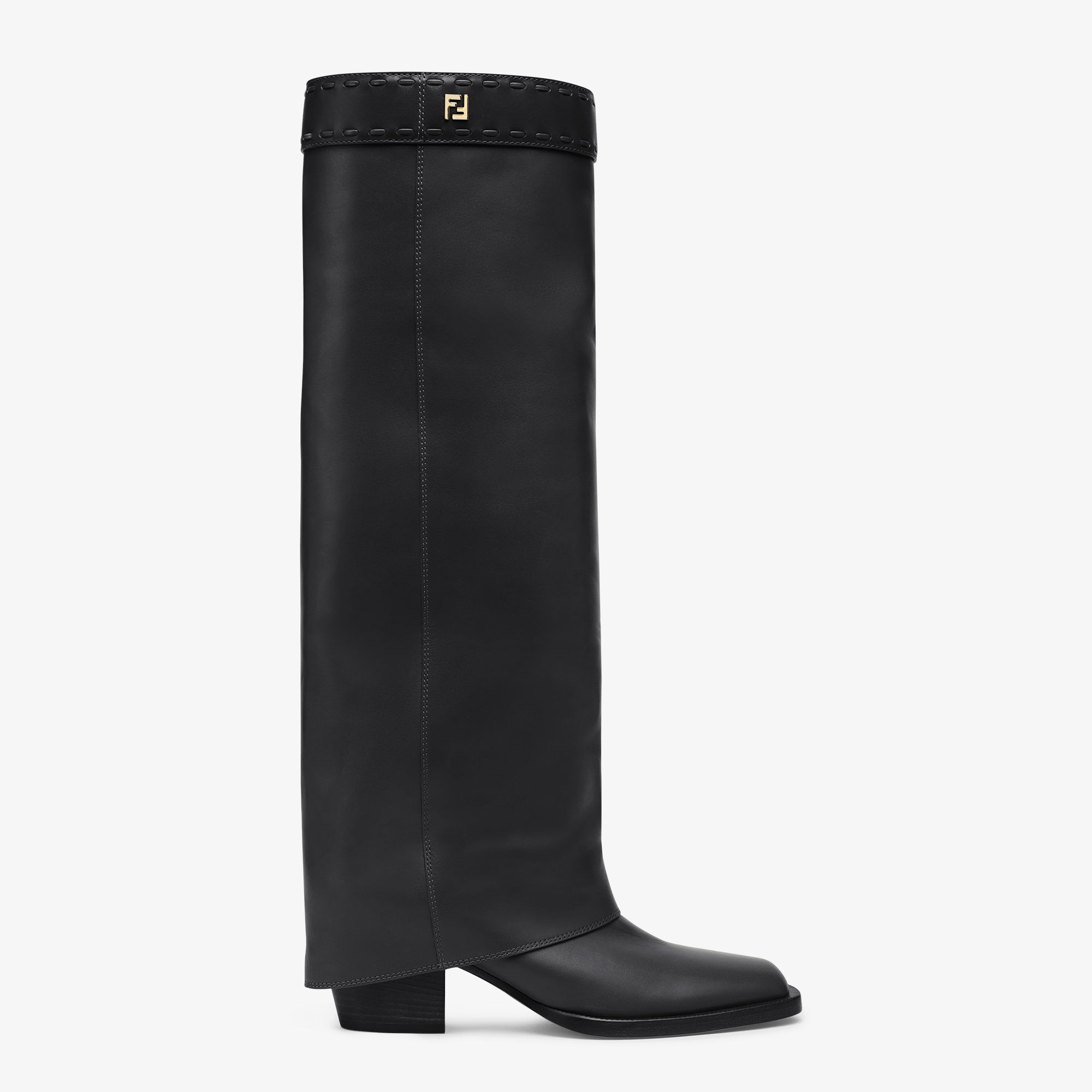 ブーツその他 FENDI BOOTS (8T8567NA7 F0QA1) Fendi Show Leather Black | Fendi