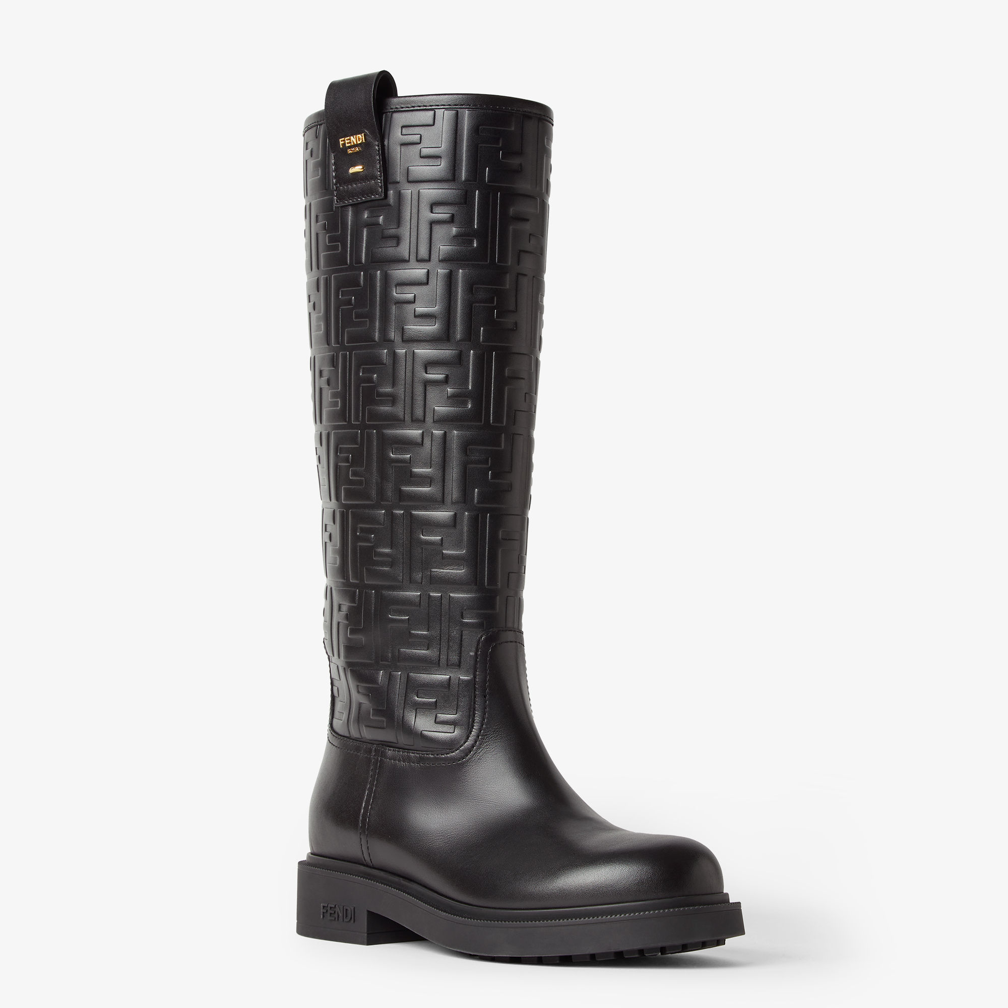 Fendi Tubular leg boots with round toe | Thumbnail 2