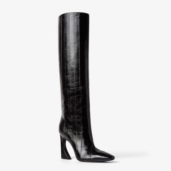Fendi Tubular boots with tapered toe and high heel featuring | Thumbnail 2