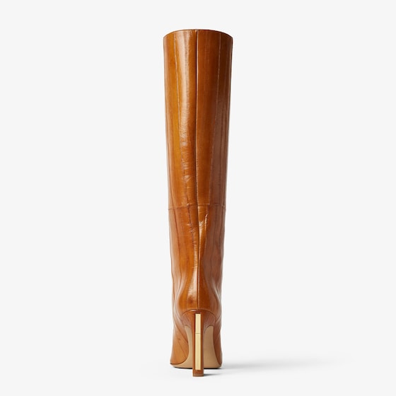 Fendi Tubular boots with tapered toe and high heel featuring | Thumbnail 3