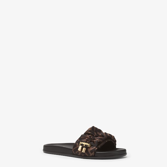 Fendi Wide-band flat slides | Thumbnail 2